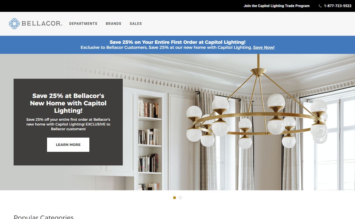 Bellacor.com | Now Part of the Capitol Lighting Family