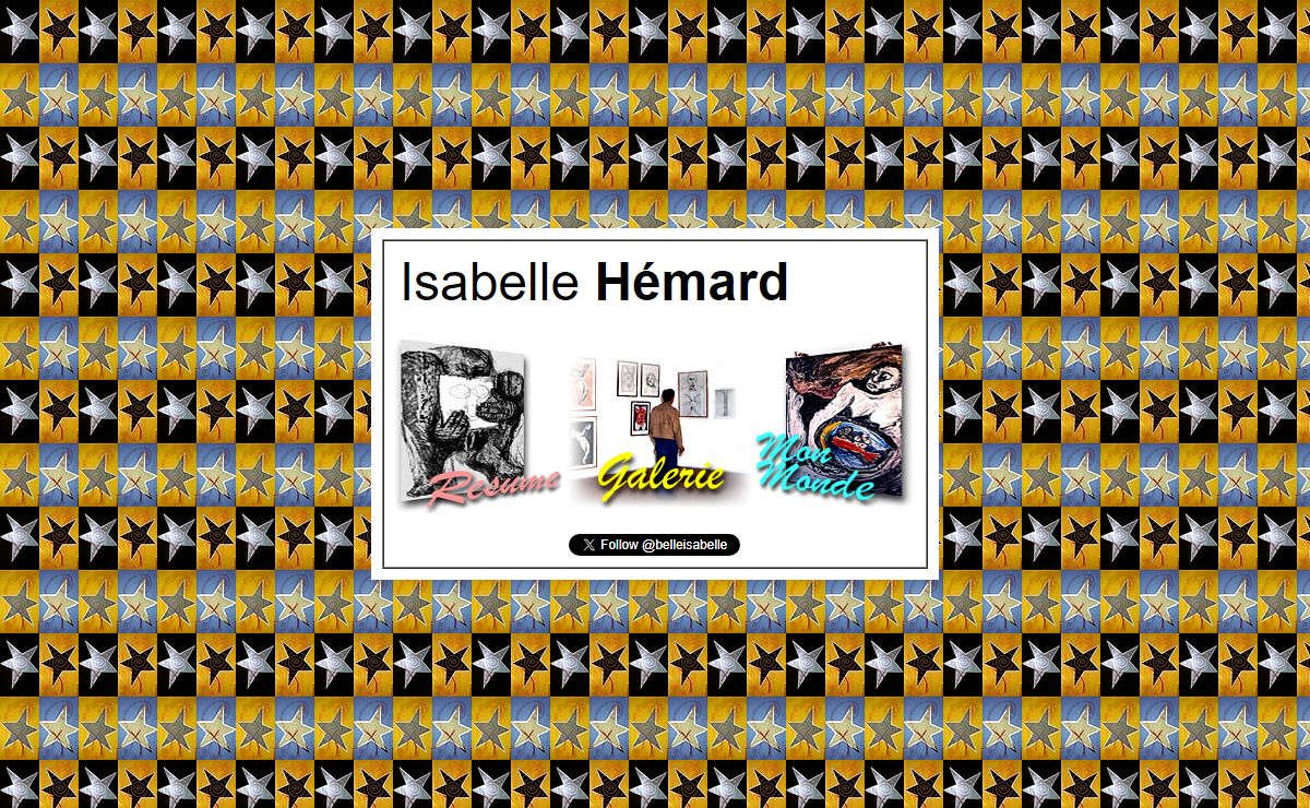 ISABELLE HEMARD: belleisabelle