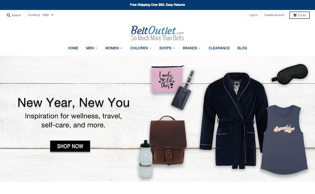 Clothing Accessories For The Entire Family - BeltOutlet.com