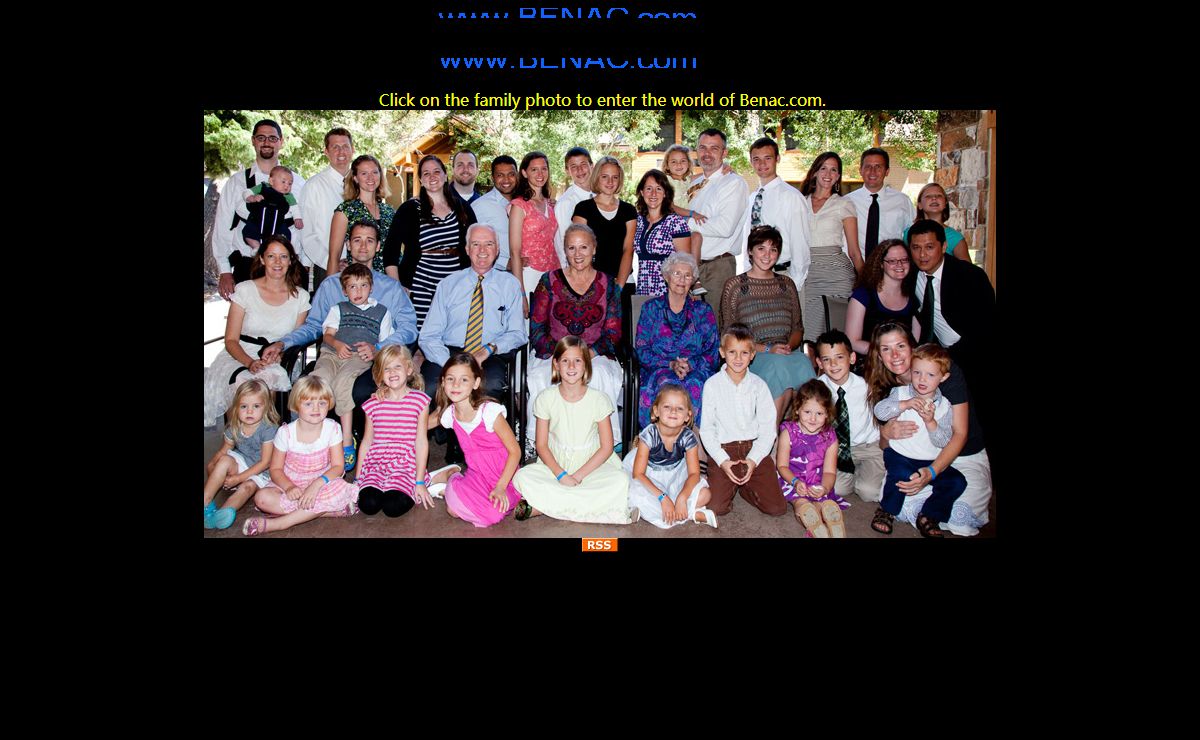 Benac Home Page, a personal homepage for Benac friends & family