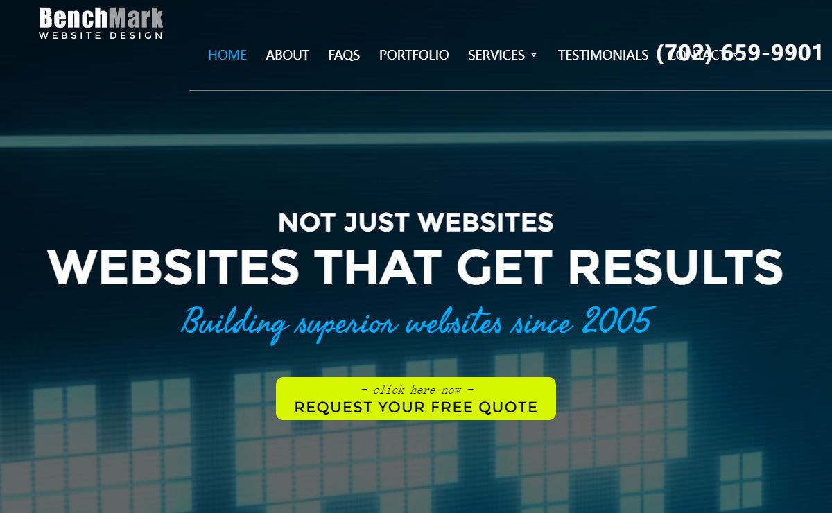 Website Design Las Vegas | #1 2024 Las Vegas Website Design Company | BenchMark Website Design