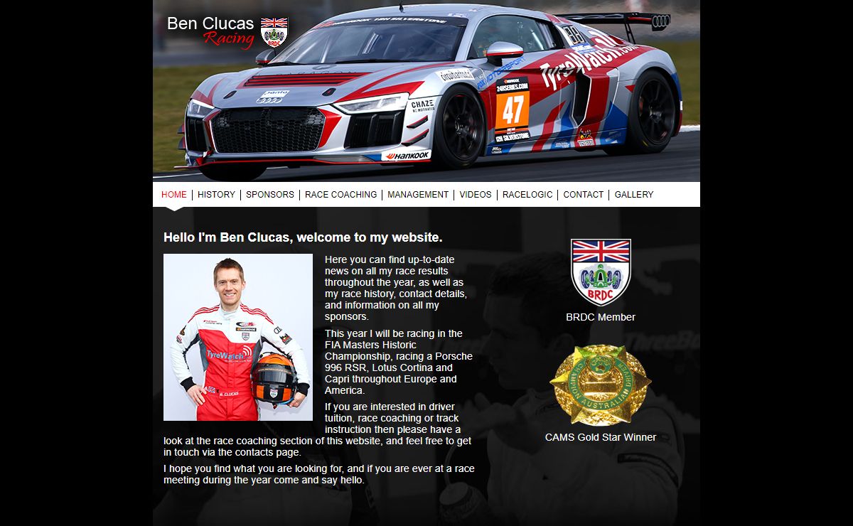 Ben Clucas Racing - Race Coaching