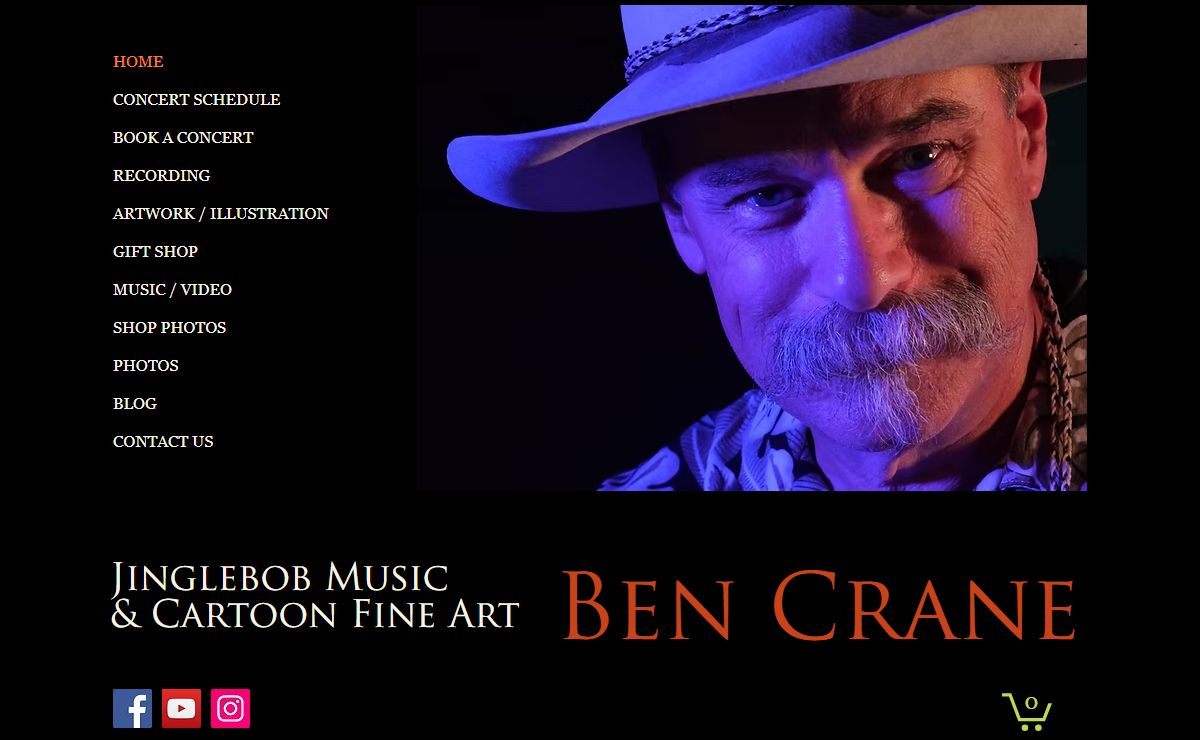 HOME | Ben Crane Recording, Concerts & Art / Alberta, Canada