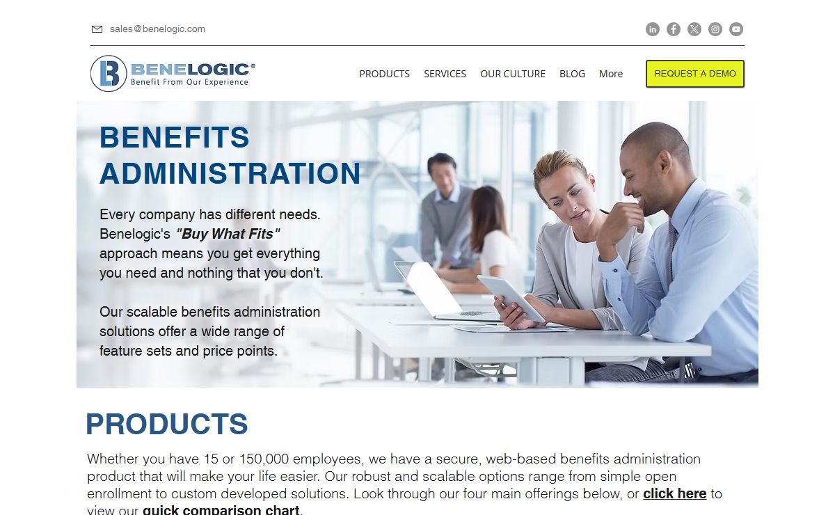 Benelogic | Benefits Administration | United States