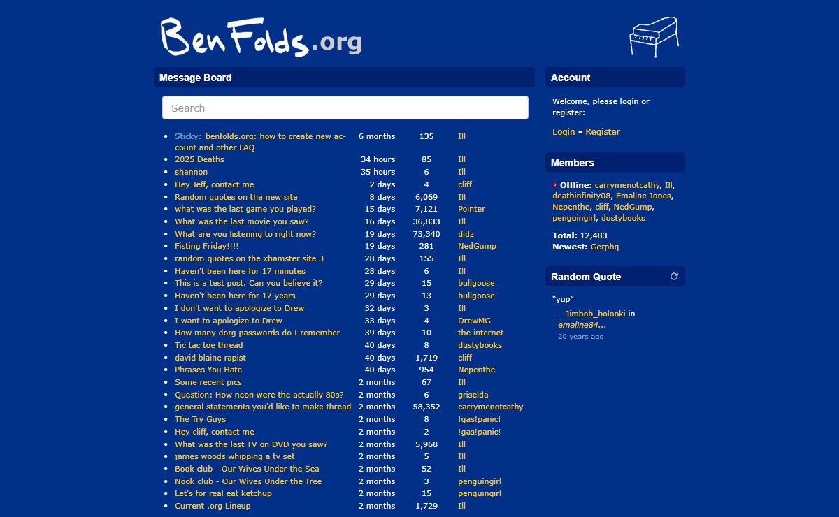 benfolds.org