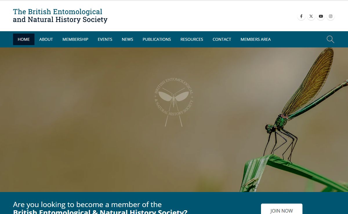 HOME - British Entomological & Natural History Society