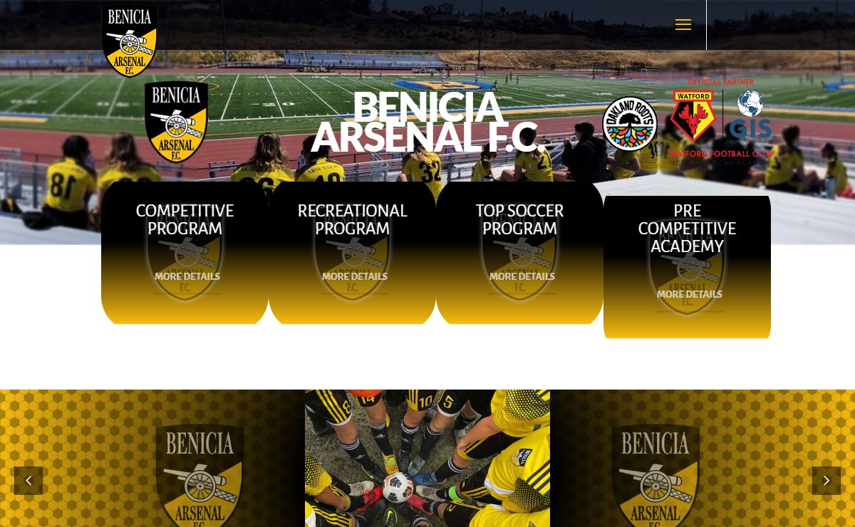 Benicia Arsenal F.C. – Benicia Youth Soccer League