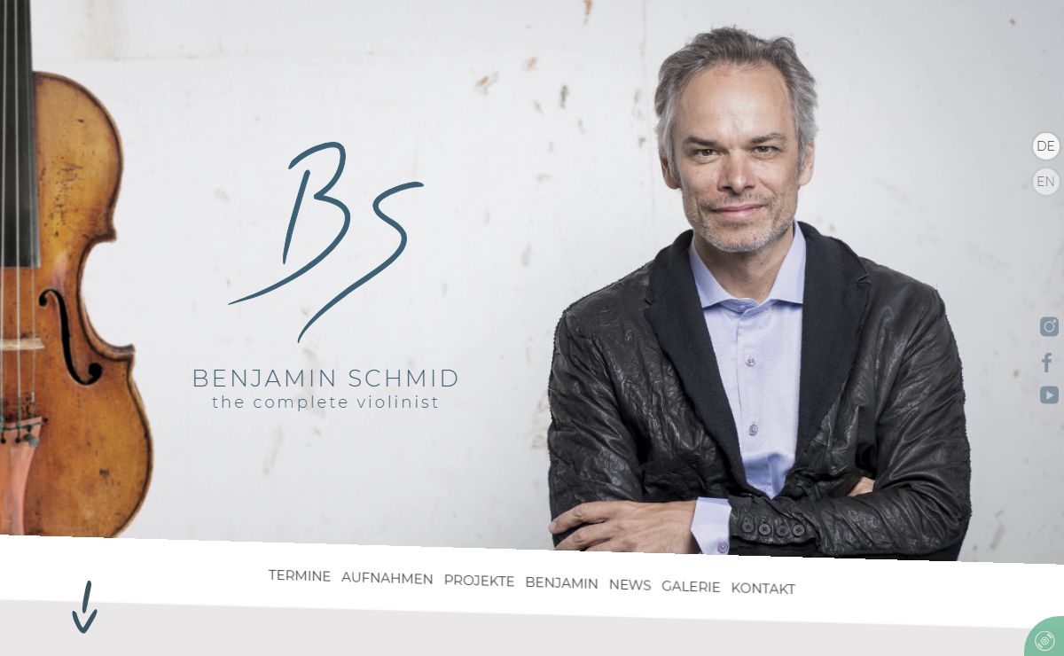 Benjamin Schmid - the complete violinist
