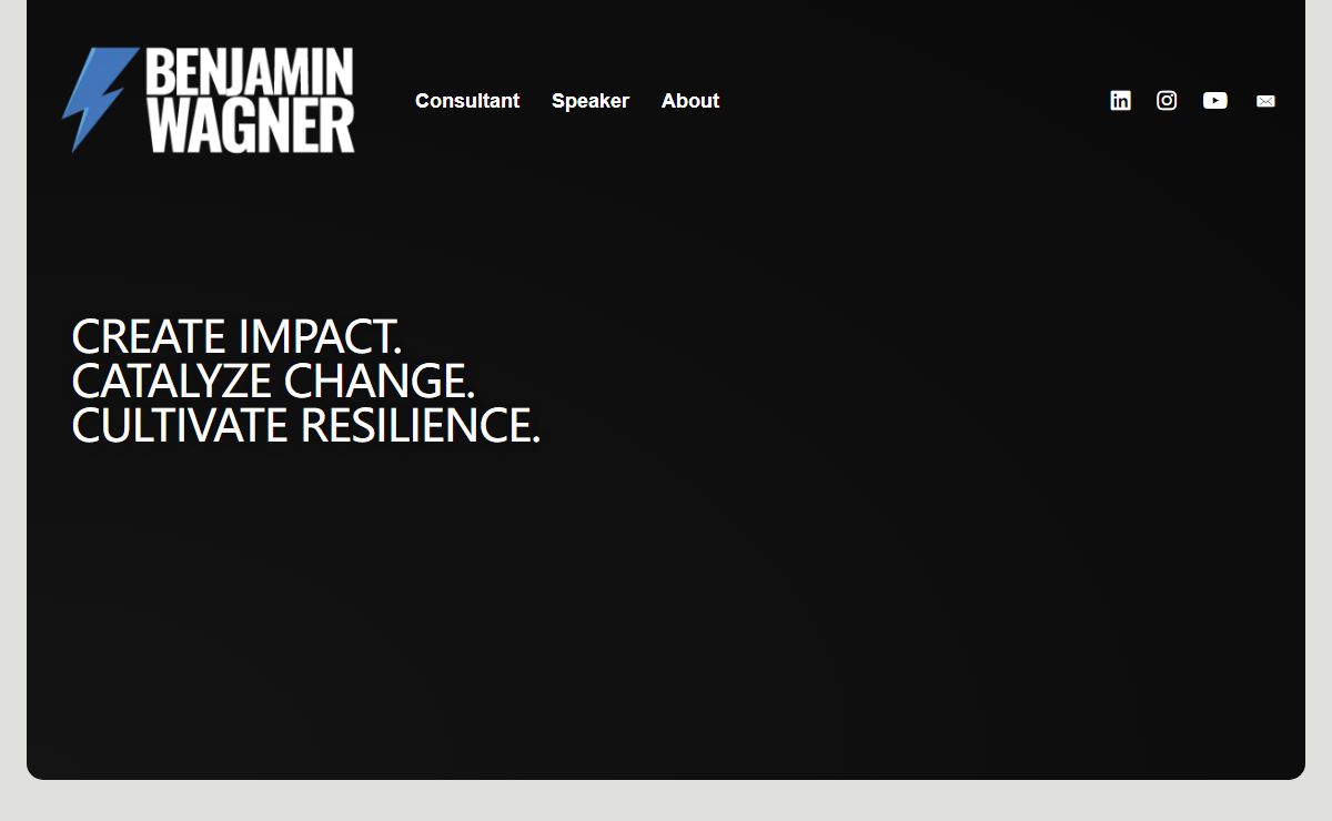 Benjamin Wagner | Consultant & Coach, Journalist & Filmmaker