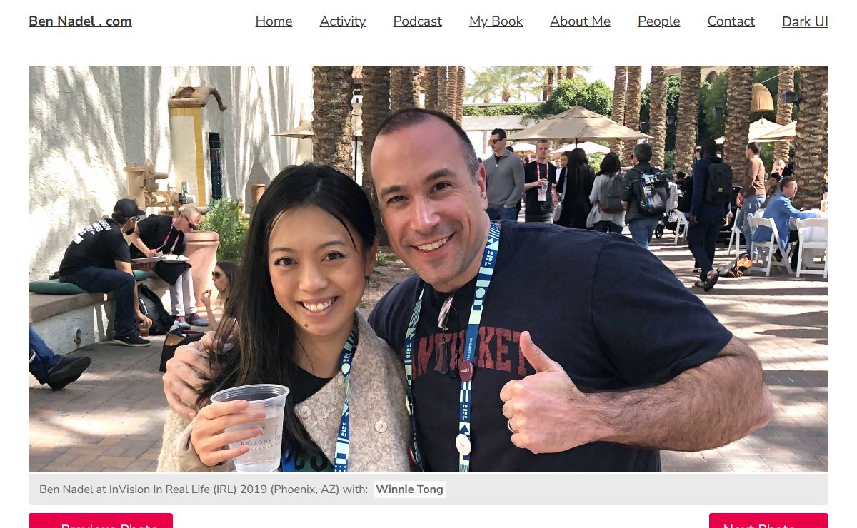 Recent Blog Posts By Ben Nadel