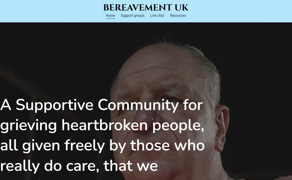 Free Counselling for Loss of Loved One, and Loss of Child | BereavementUK