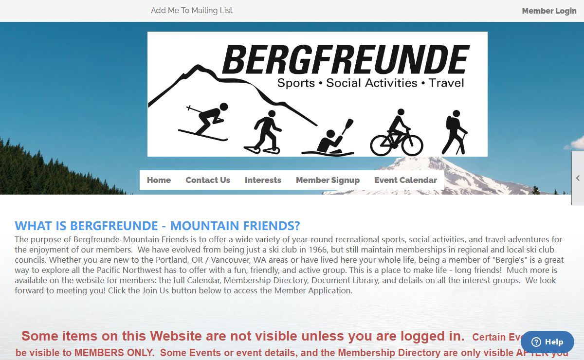Home - Bergfreunde - Mt Friends