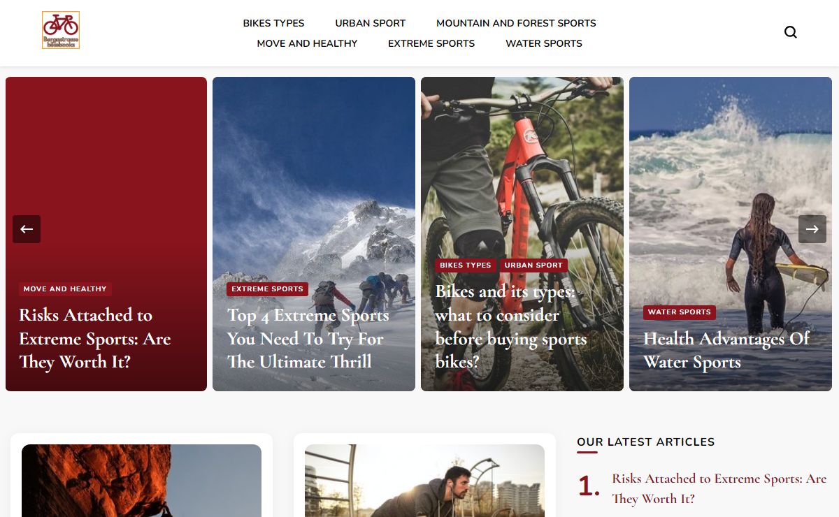 Bergstrassebikebooks A sportsman just for you