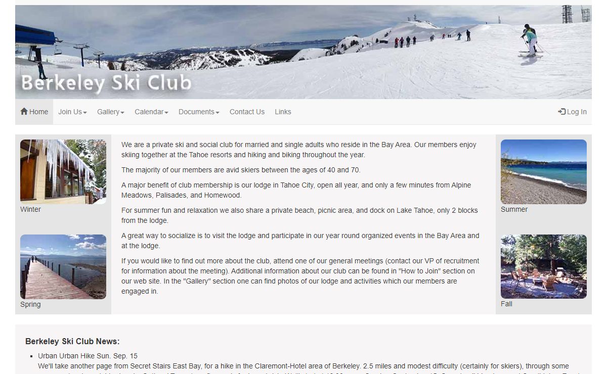Berkeley Ski Club Home
