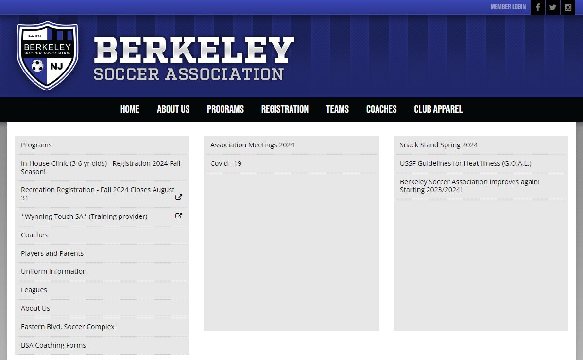 Berkeley Soccer Association | Home