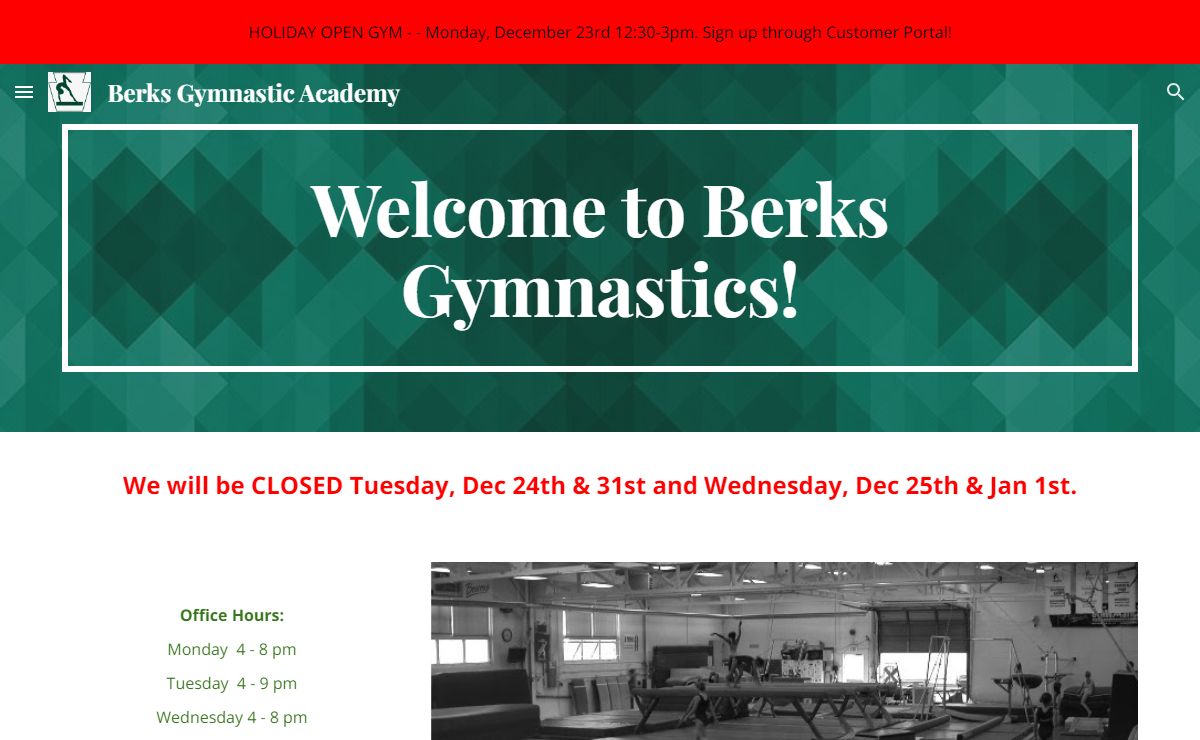 Berks Gymnastic Academy