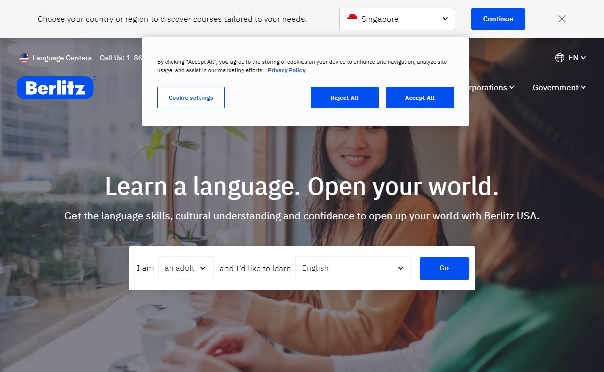Learn a New Language | Language Classes and Language Training | Berlitz USA