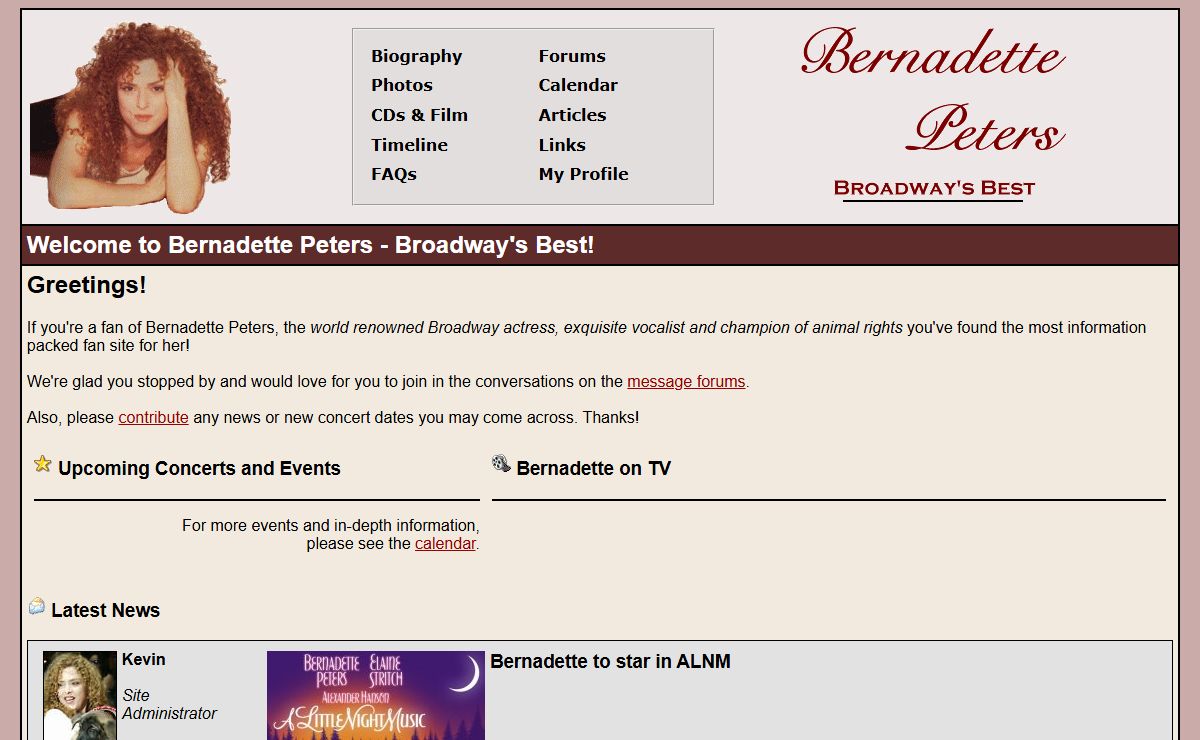 Bernadette Peters - Broadway's Best