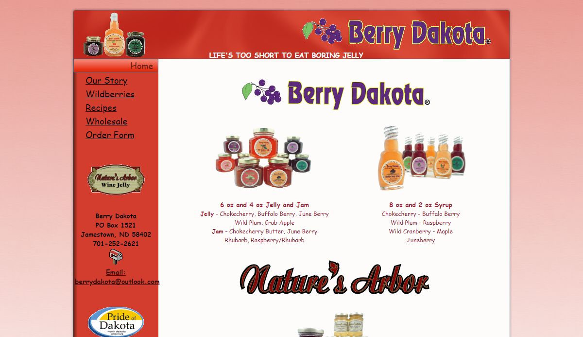 Berry Dakota Jams, Jellies and Syrups