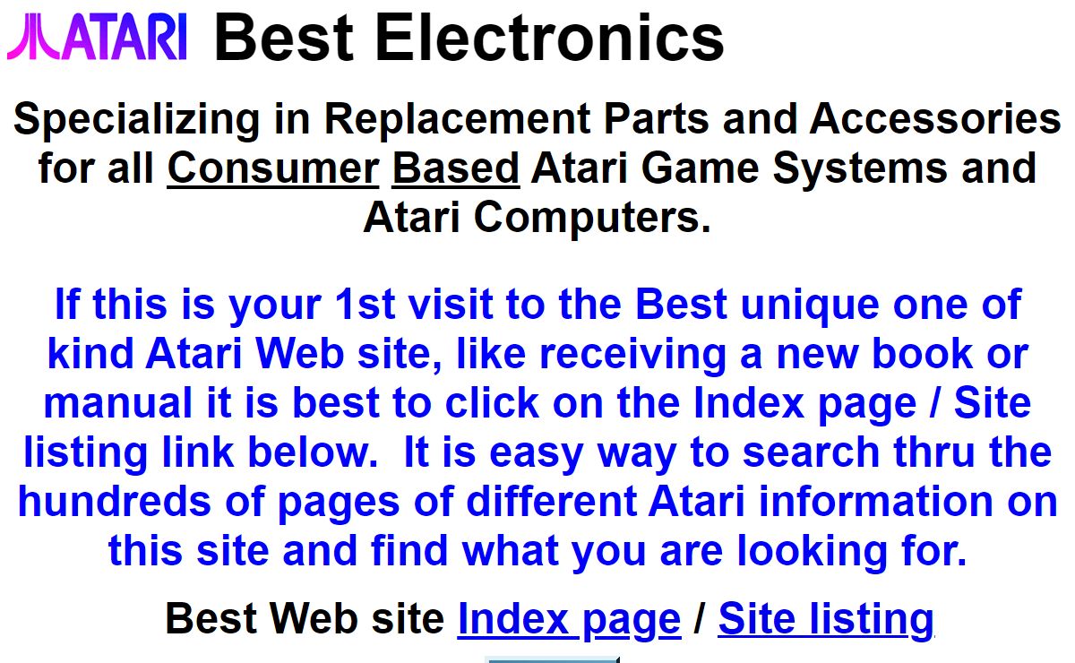 Atari - Best Electronics Home