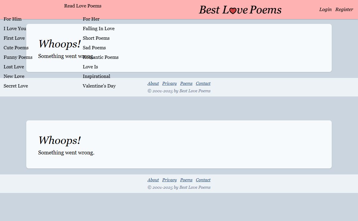 Best Love Poems