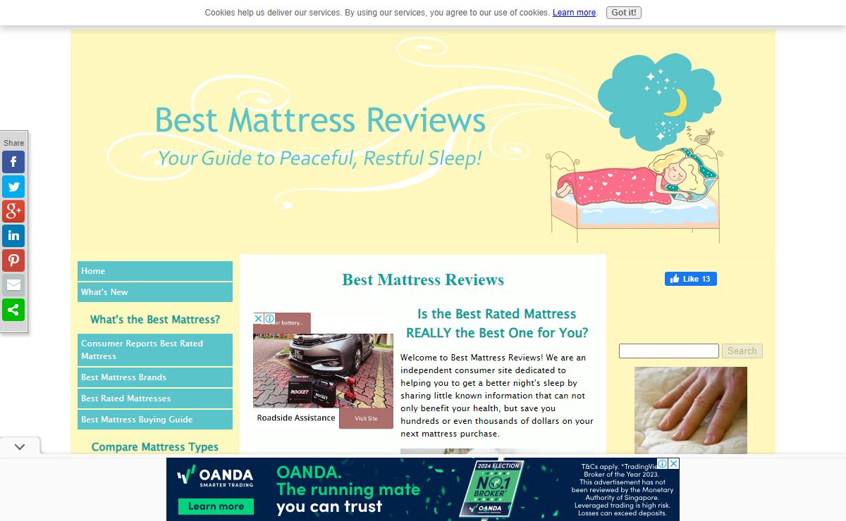 Best Mattress Reviews - Best Rated Mattress - Mattress Ratings