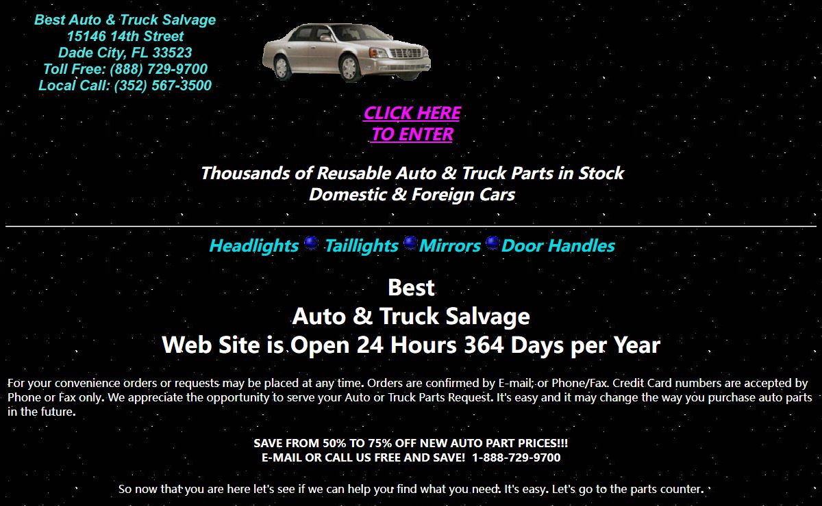 Auto salvage, salvage auto parts, truck salvage, salvage truck parts, brake rotors