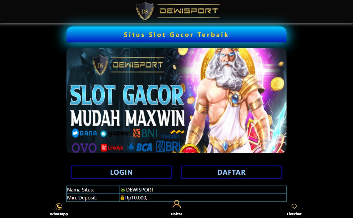 DewiSport: Agen Situs Judi Slot Online Uang Asli Terpercaya di Indonesia