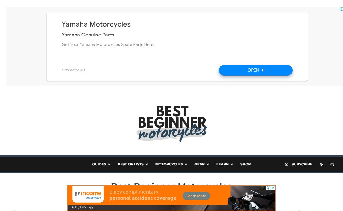 Best Beginner Motorcycles: Bikes, Helmets, & Tips for New Riders