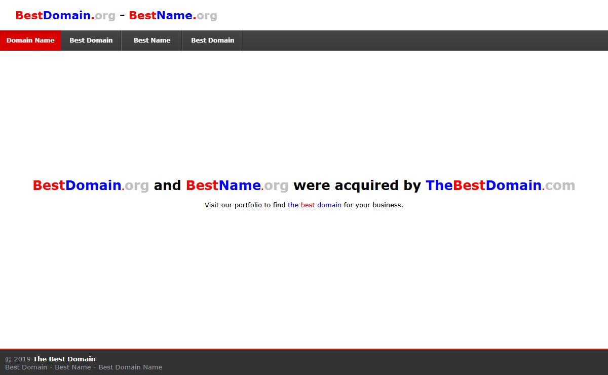 Best Domain - Best Name | BestDomain - BestName