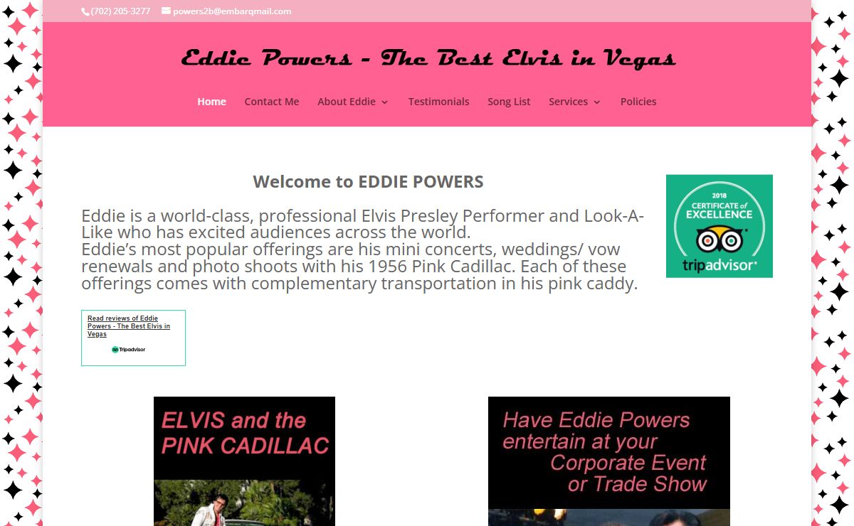 Home - Best Elvis in Vegas