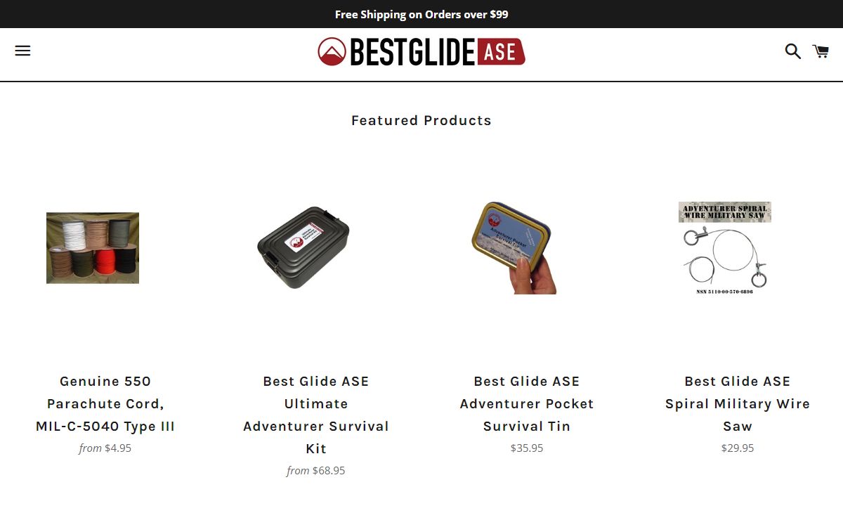 Best Glide ASE - Serious Survival Kits and Gear - Trusted Since 2002