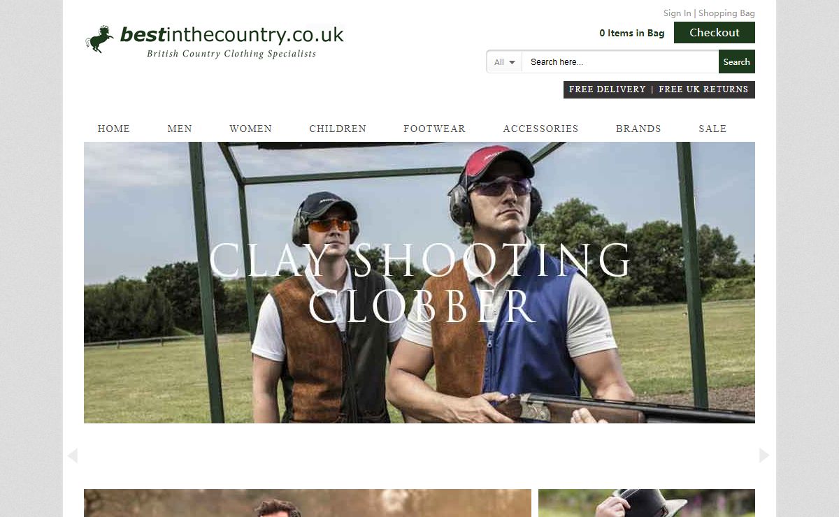 Country Clothing | Barbour Jackets | Hunter Boots - Best in the Country