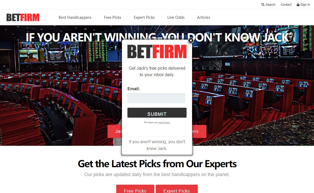 BetFirm - Picks for NFL, College Football, NBA, MLB & NCAA Basketball