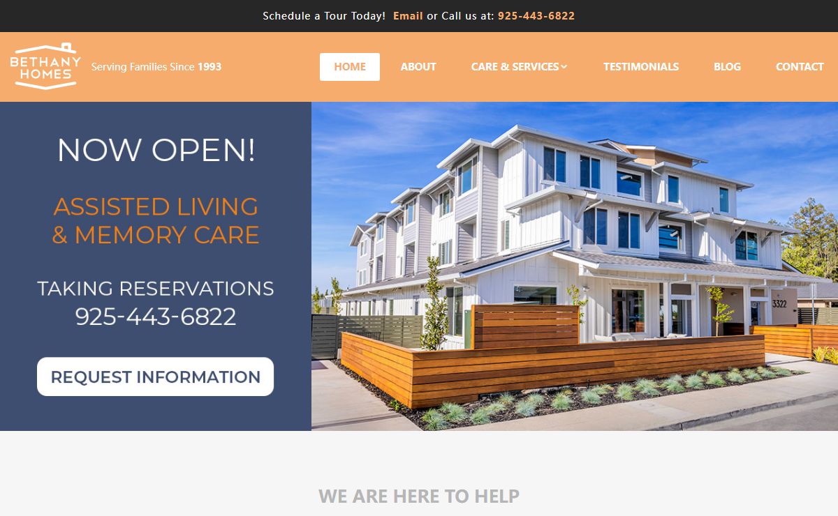Residential Care Facility for the Elderly | Bethany Homes
