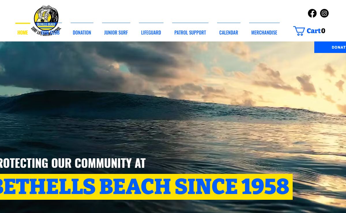 HOME | BETHELLS BEACH SURF LIFESAVING