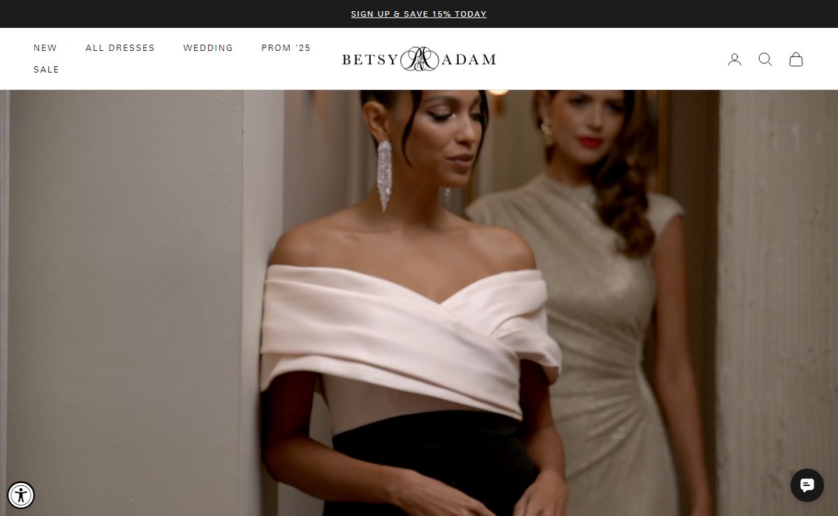 Betsy & Adam | Evening Dresses