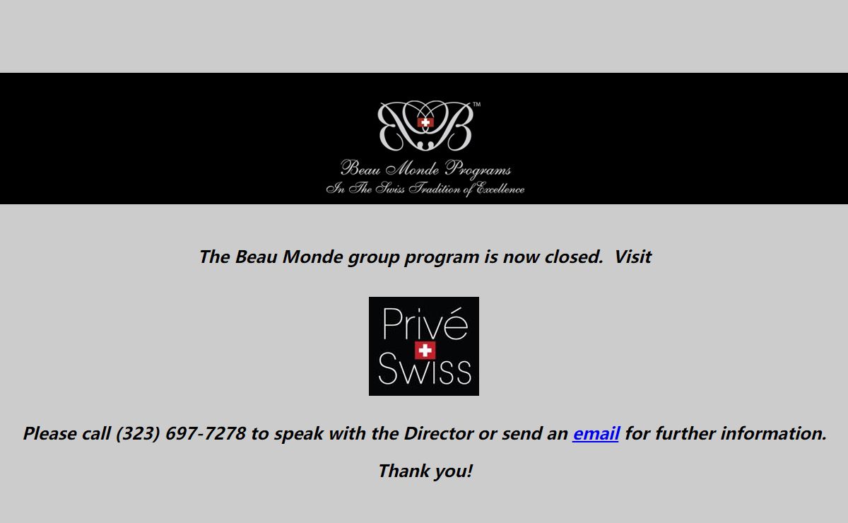 Beau Monde Programs | Substance Abuse, Addictions, Burnout, Stress Programs