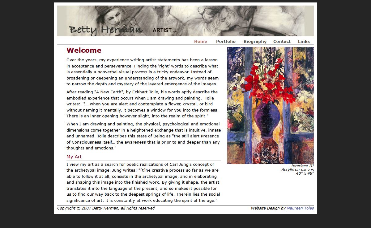 Betty Herman Home Page