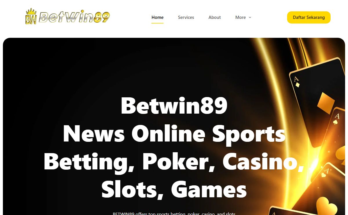 Betwin89 - News Online Sports Betting, Poker, Casino, Slots, Games