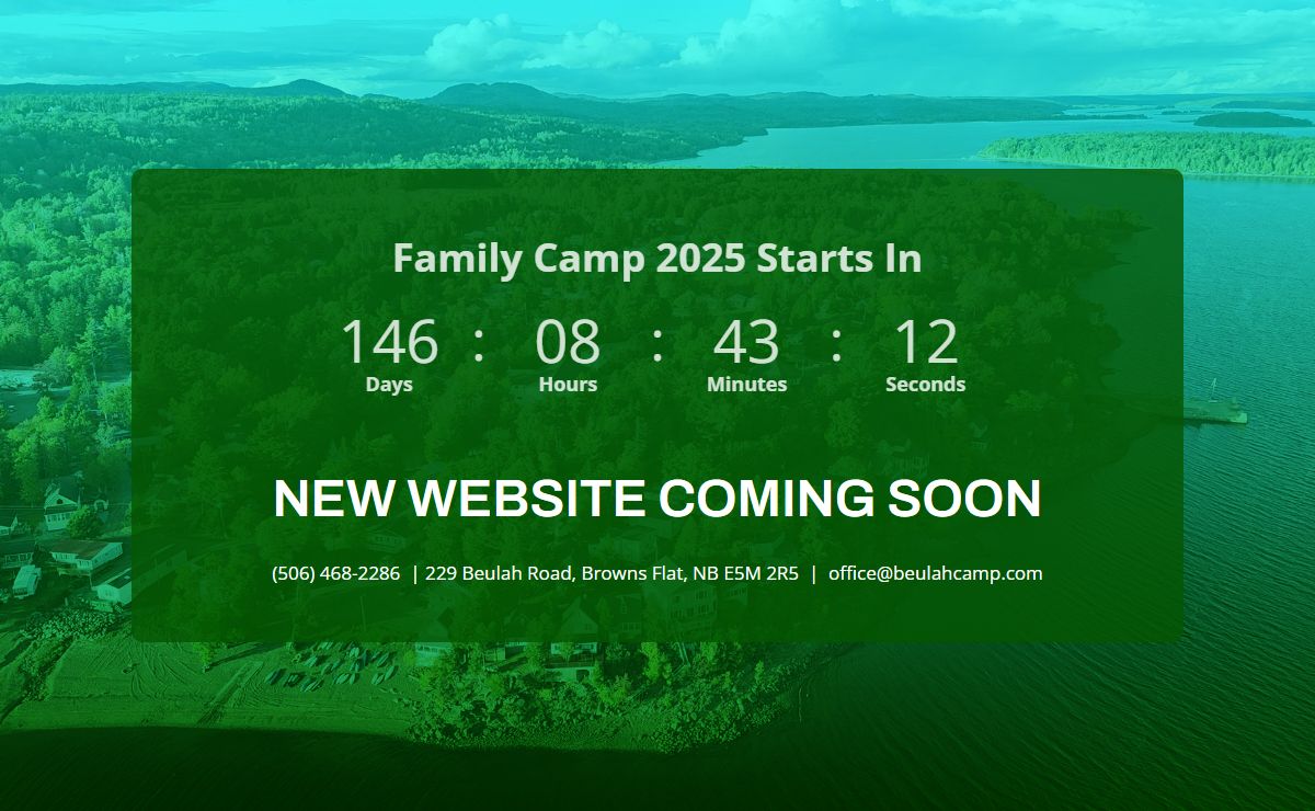 Coming Soon | Beulah Camp and Conference Center
