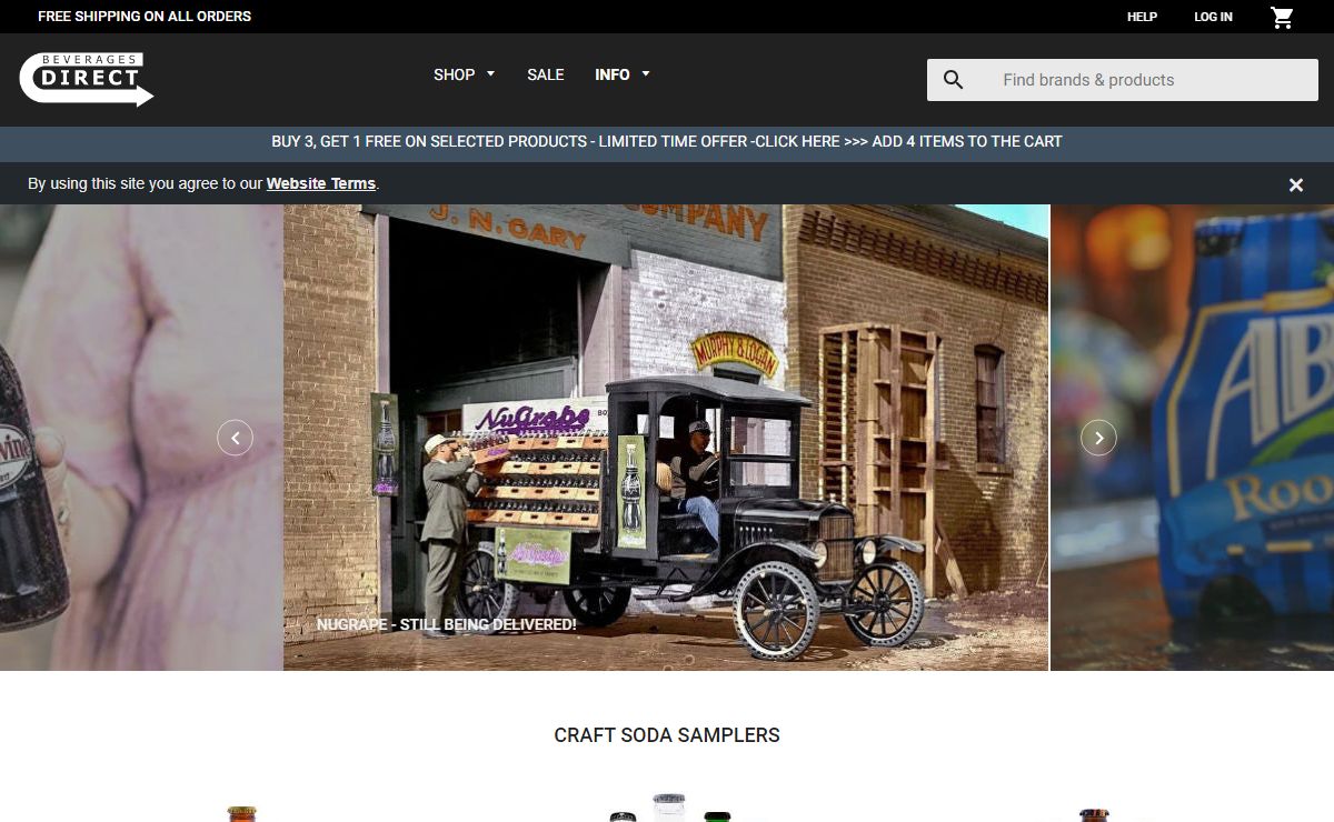 Beverages | Sodas | Beverage Samplers