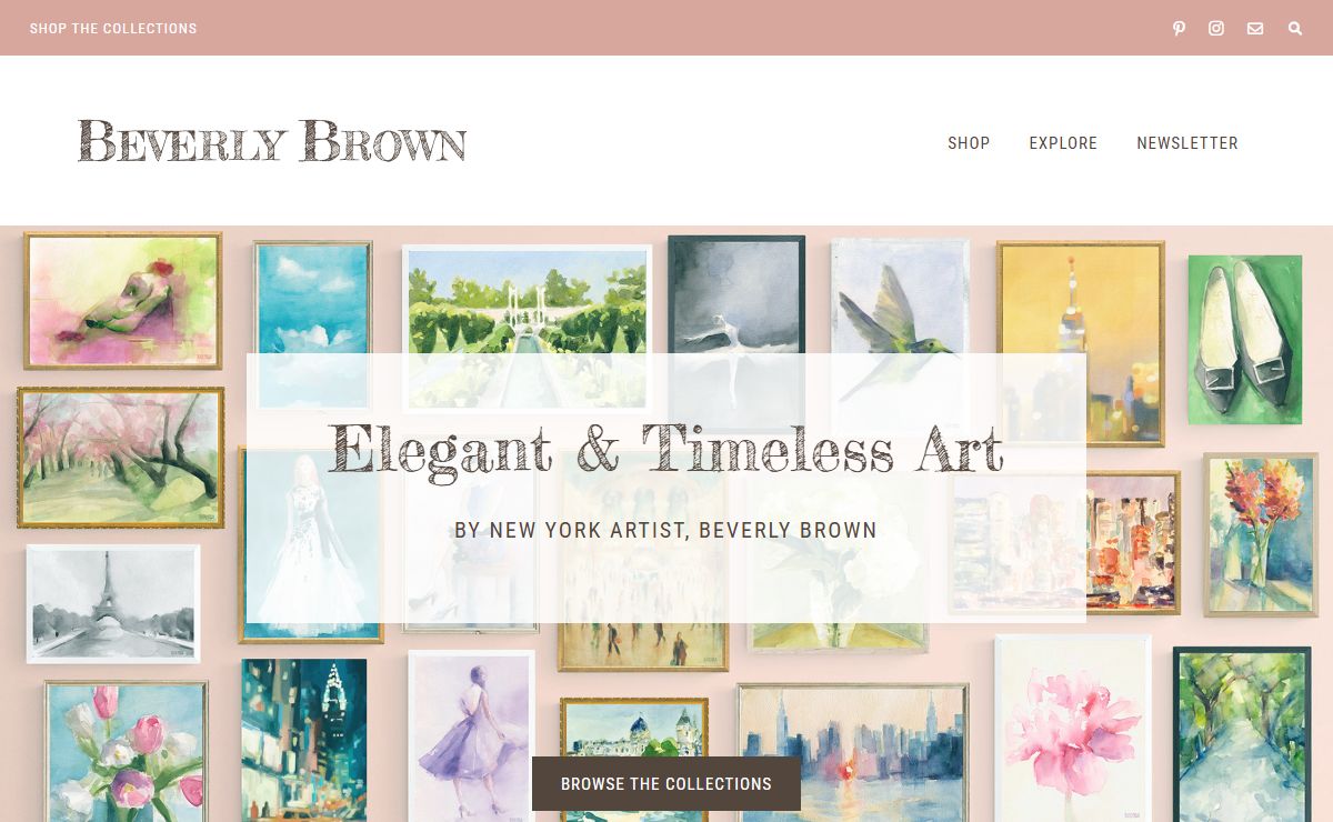 Beverly Brown Artist - Official Online Gallery & Art Shop