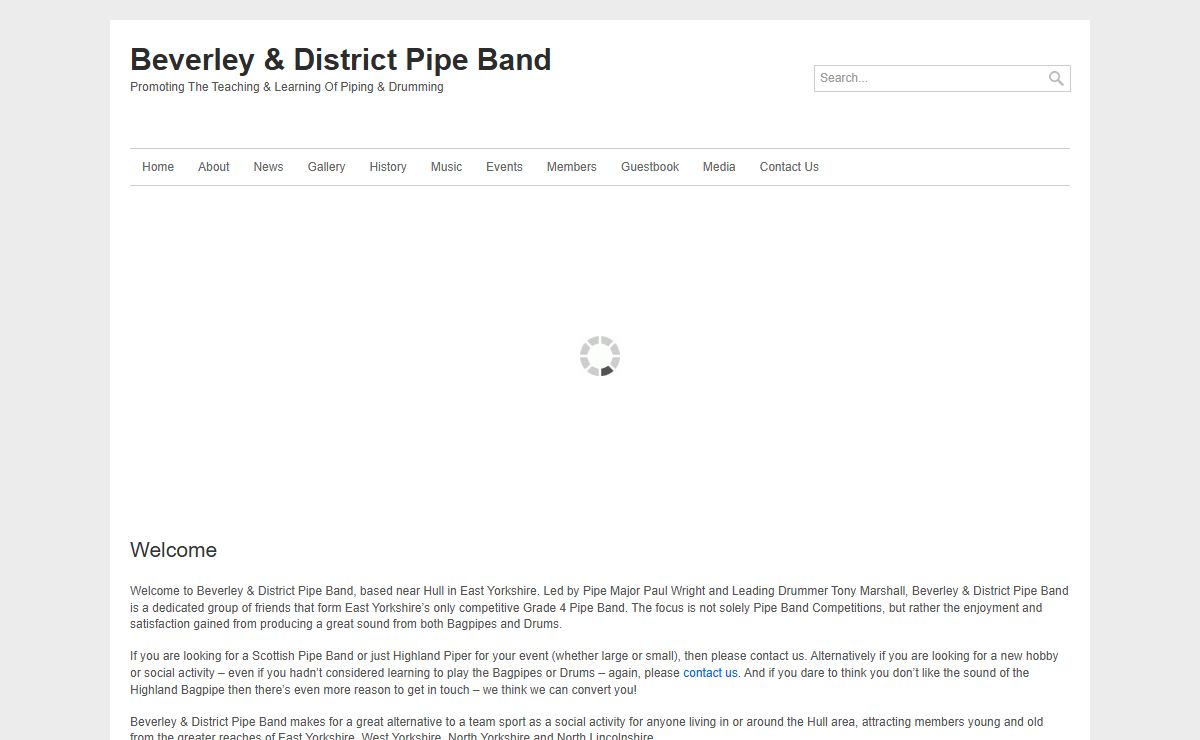 Beverley & District Pipe Band