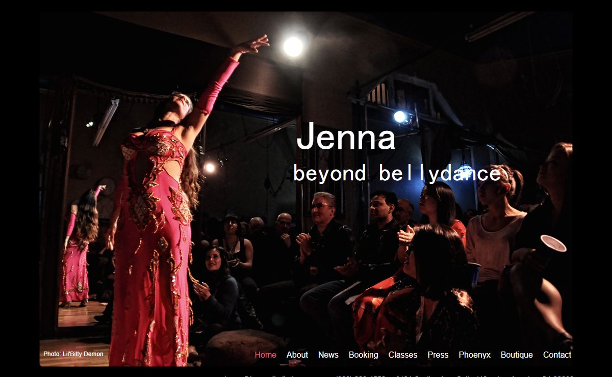 ::: BeyondBellydance ::: Jenna ::: Venture beyond your expectations with bellydancer Jenna's solo performances and group belly dance classes; based in Los Angeles California, Jenna is available for Middle Eastern dance workshops and private lessons as well.