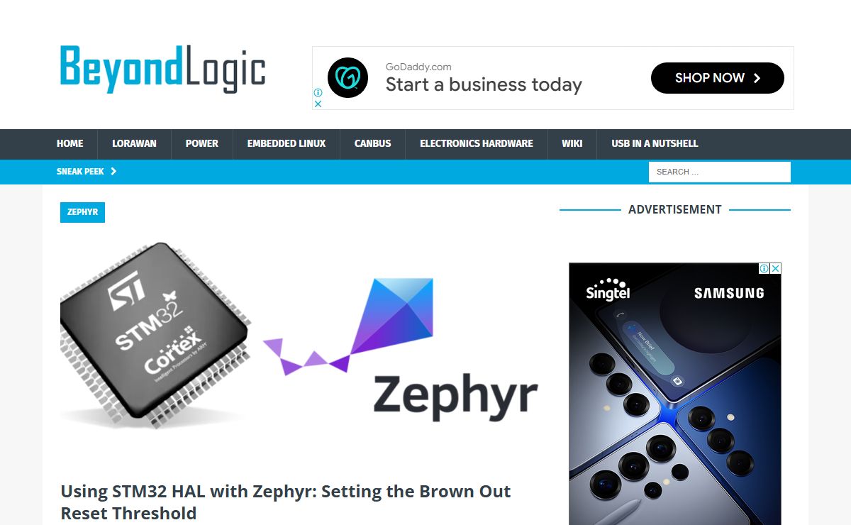 Beyondlogic – Electronics Hardware – Embedded Linux – Internet of Things