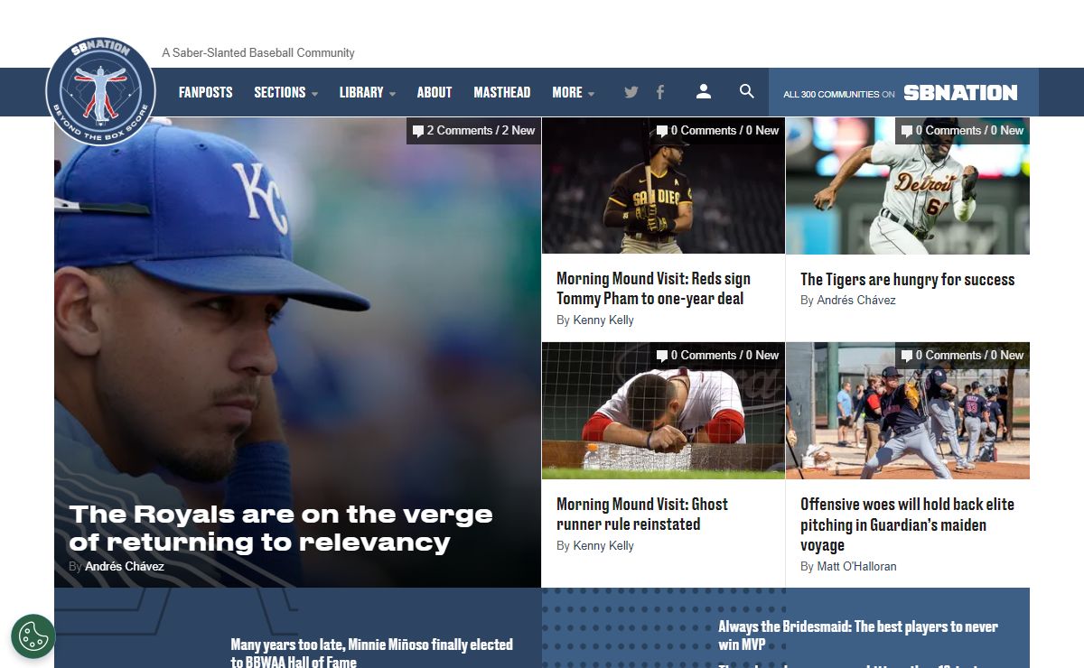 A Saber-Slanted Baseball Community