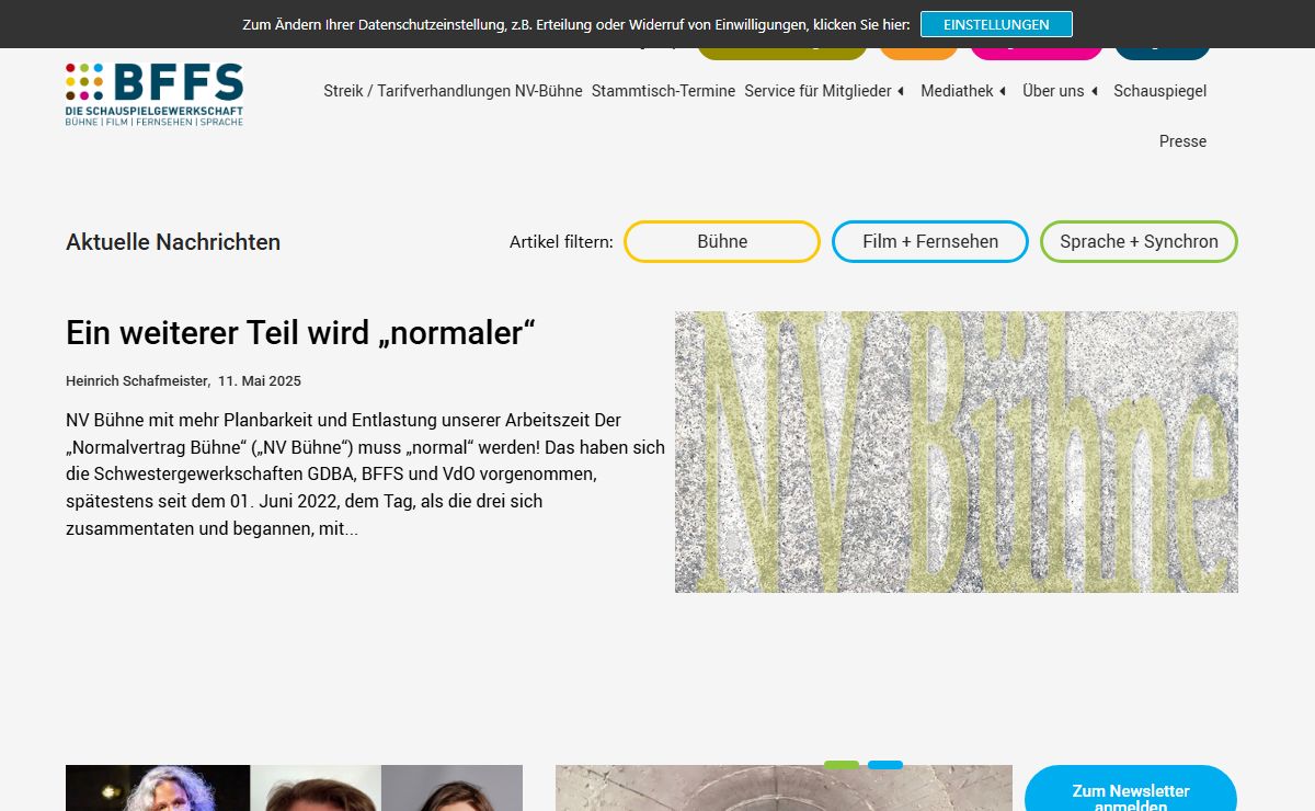 Homepage - BFFS