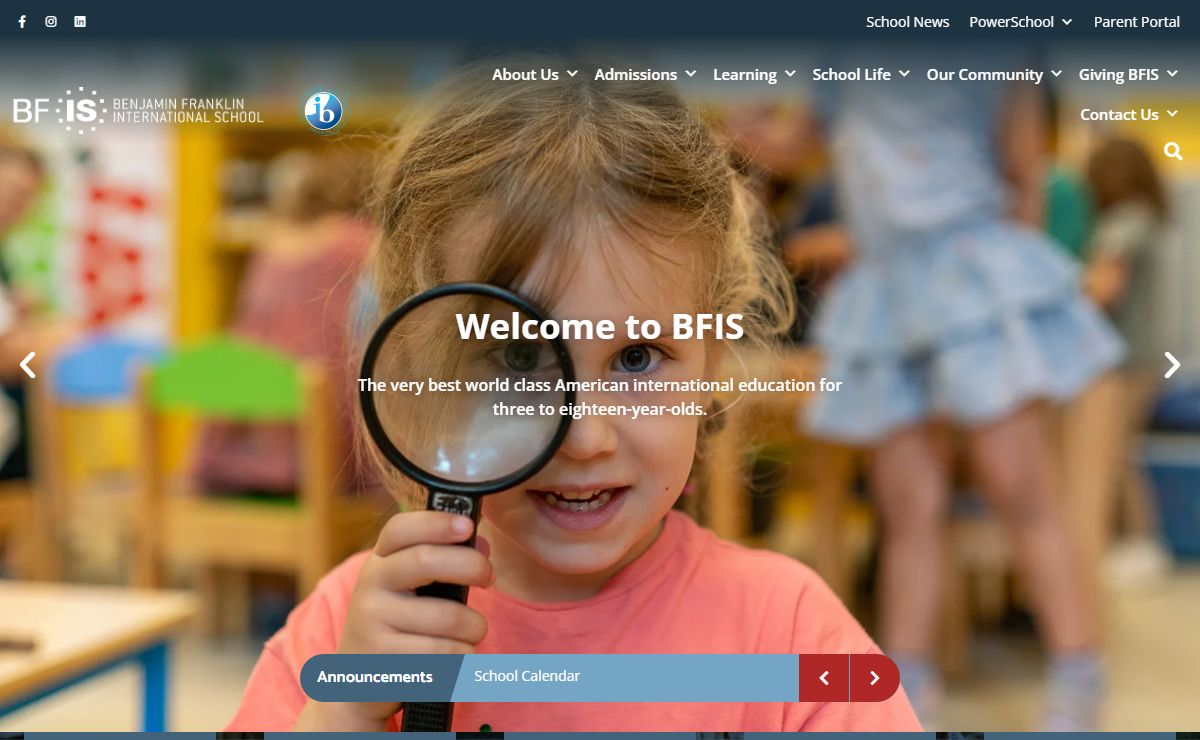 American International School - Benjamin Franklin International School