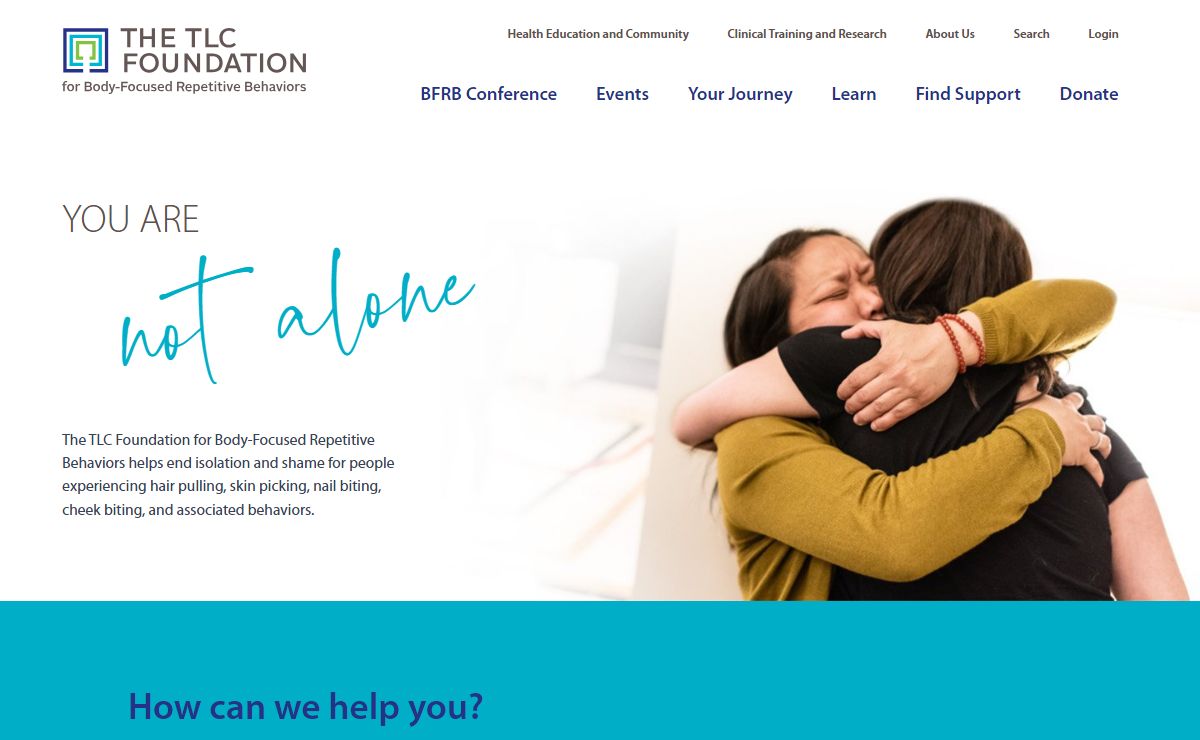 TLC Foundation for Body-Focused Repetitive Behaviors | BFRB